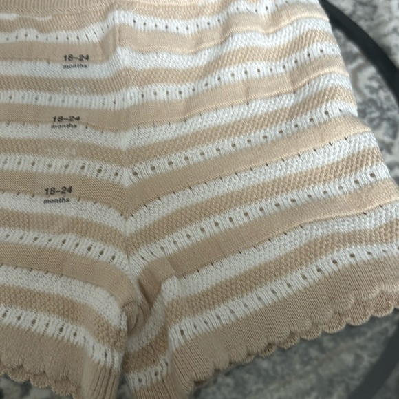 The gap baby girls size 18 to 24 medium crochet sweater  shorts 3 for $35 ⭐️ - Picture 2 of 2
